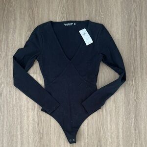 Abercrombie & Fitch Black Bodysuit